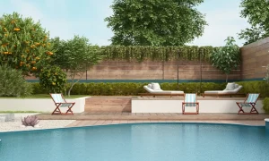 garden-on-two-levels-with-large-pool-and